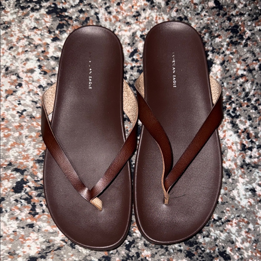 American Eagle Outfitters Brown Slippers